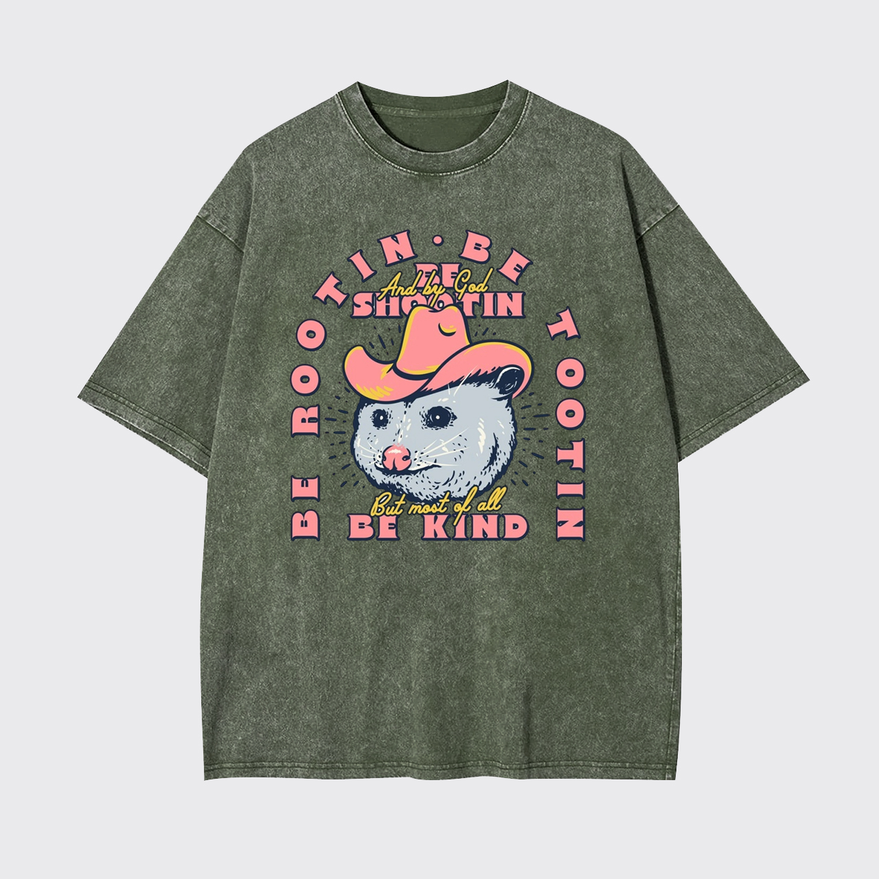 Rootin Tootin Be Kind Garment-dye Tees