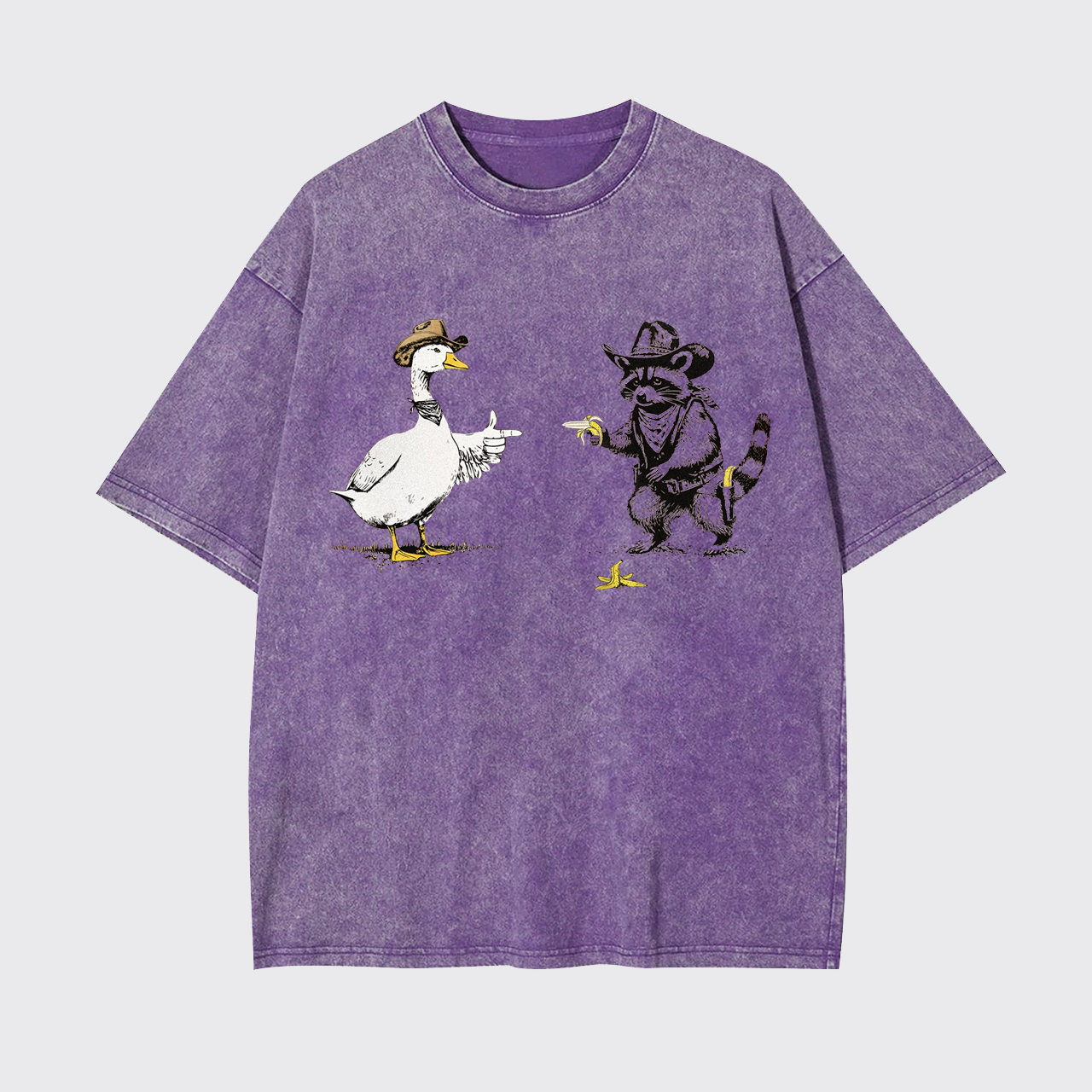 Meme Cowboy Goose Garment-dye Tees