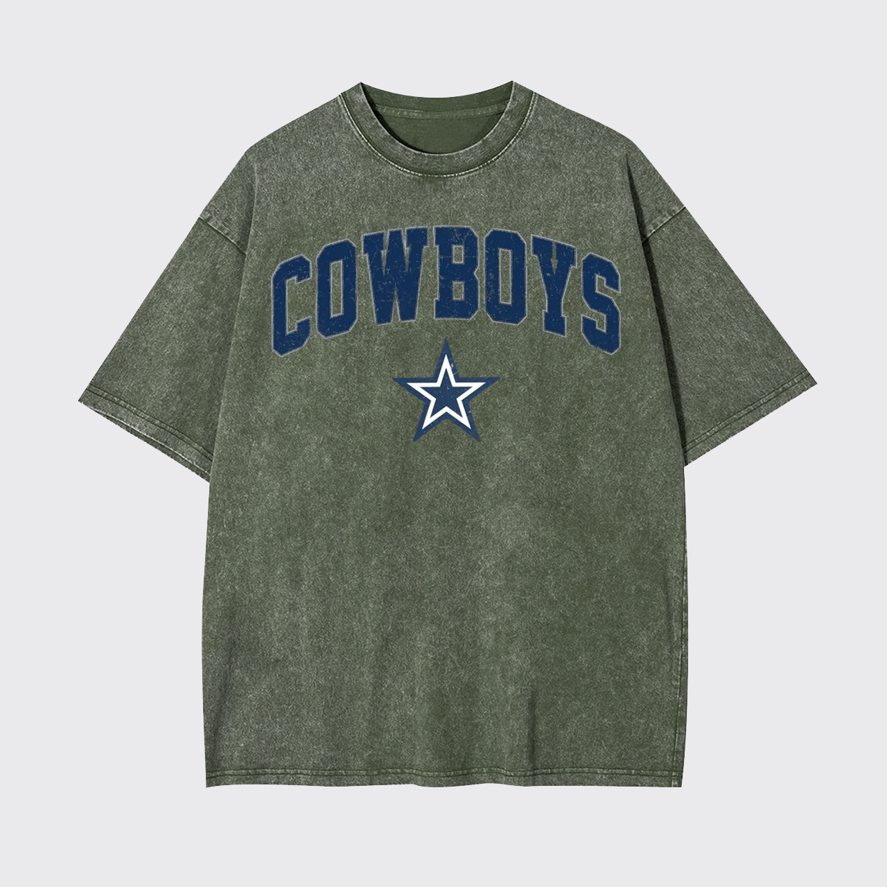 Retro Western Football Garment-dye Tees