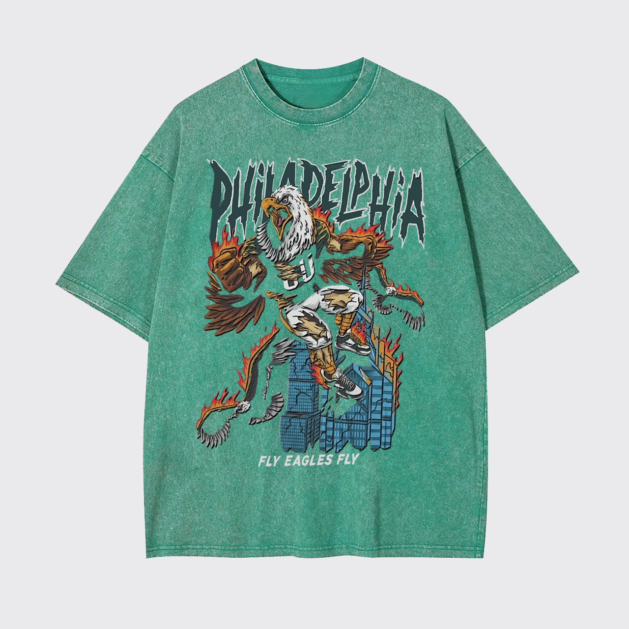 Sports Fan Football Garment-dye Tees