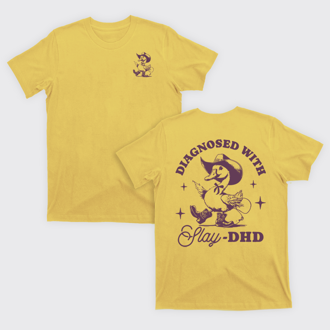 Snarky Sayings-Diagnosed With Slay-Dhd T-Shirts