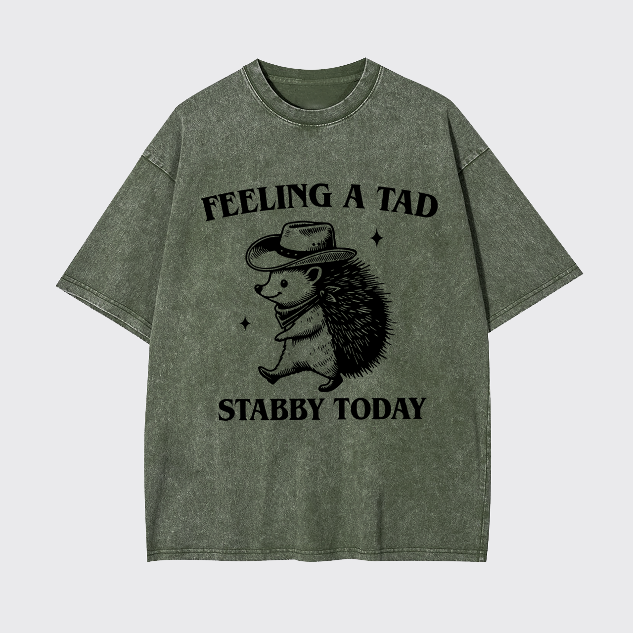 Trendy Porcupine-Feeling A Tad Stabby Today Garment-dye Tees