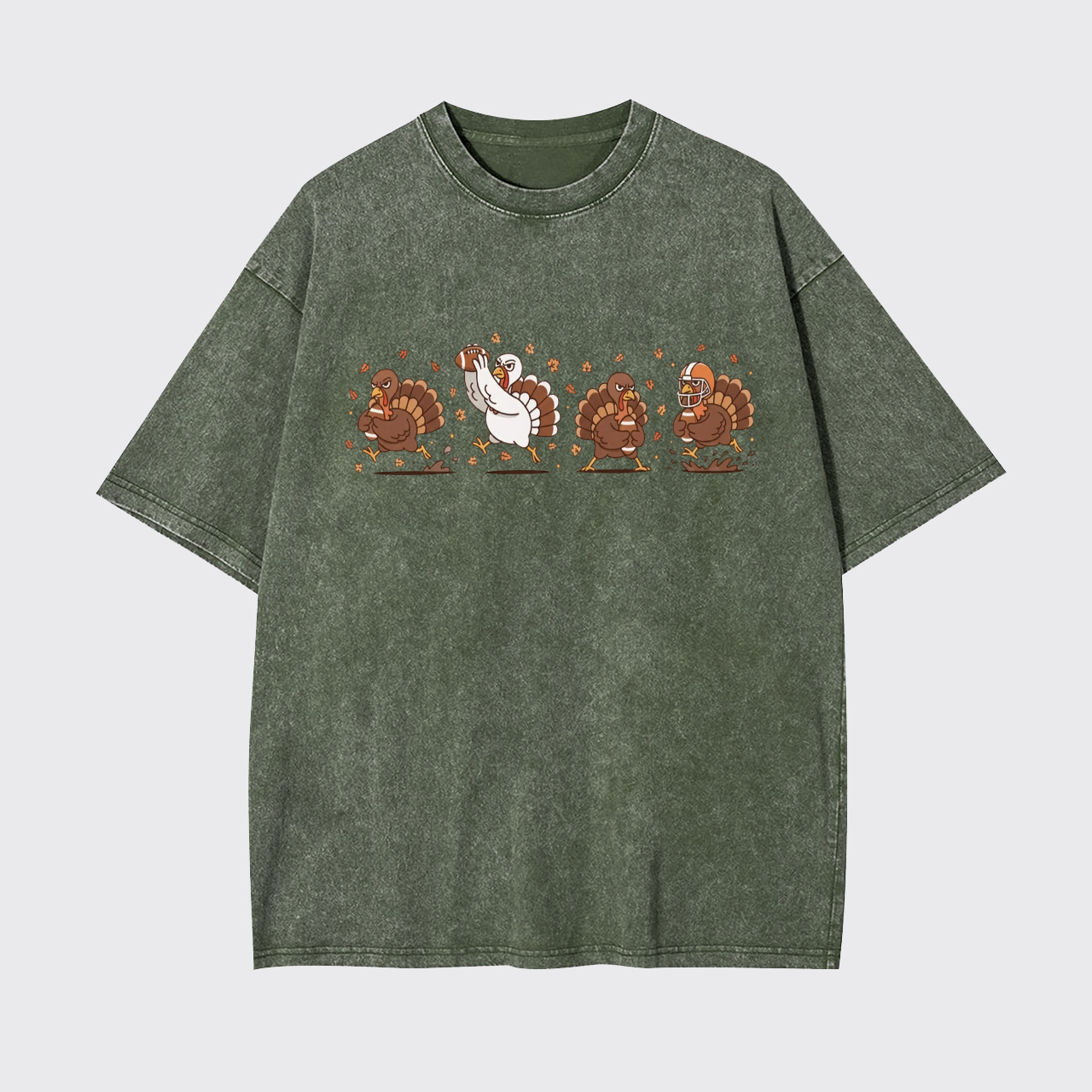 Football Turkey Garment-dye Tees