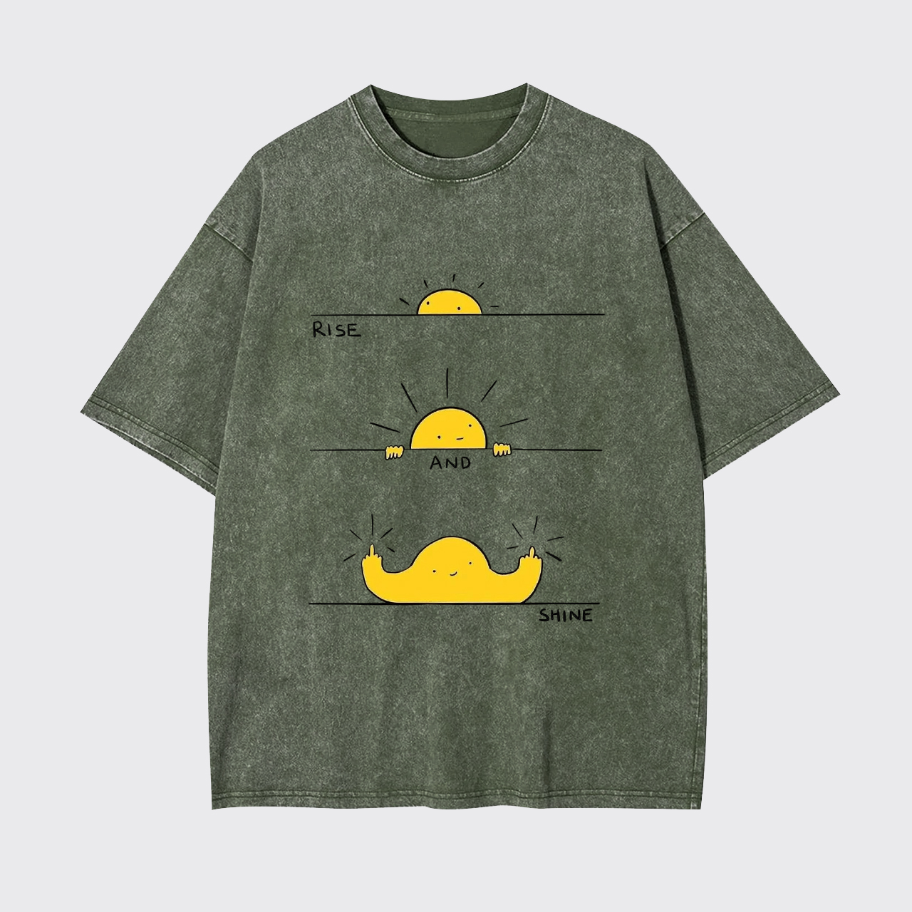 Rise And Shine Garment-dye Tees