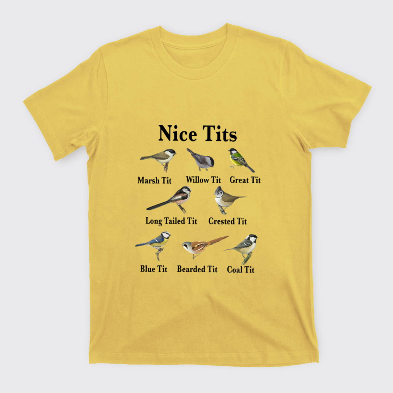 Funny Bird Tits T-Shirts