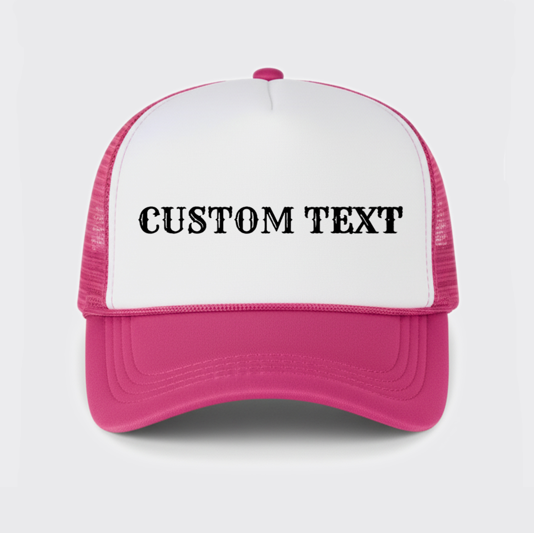 Custom Text Trucker Hat
