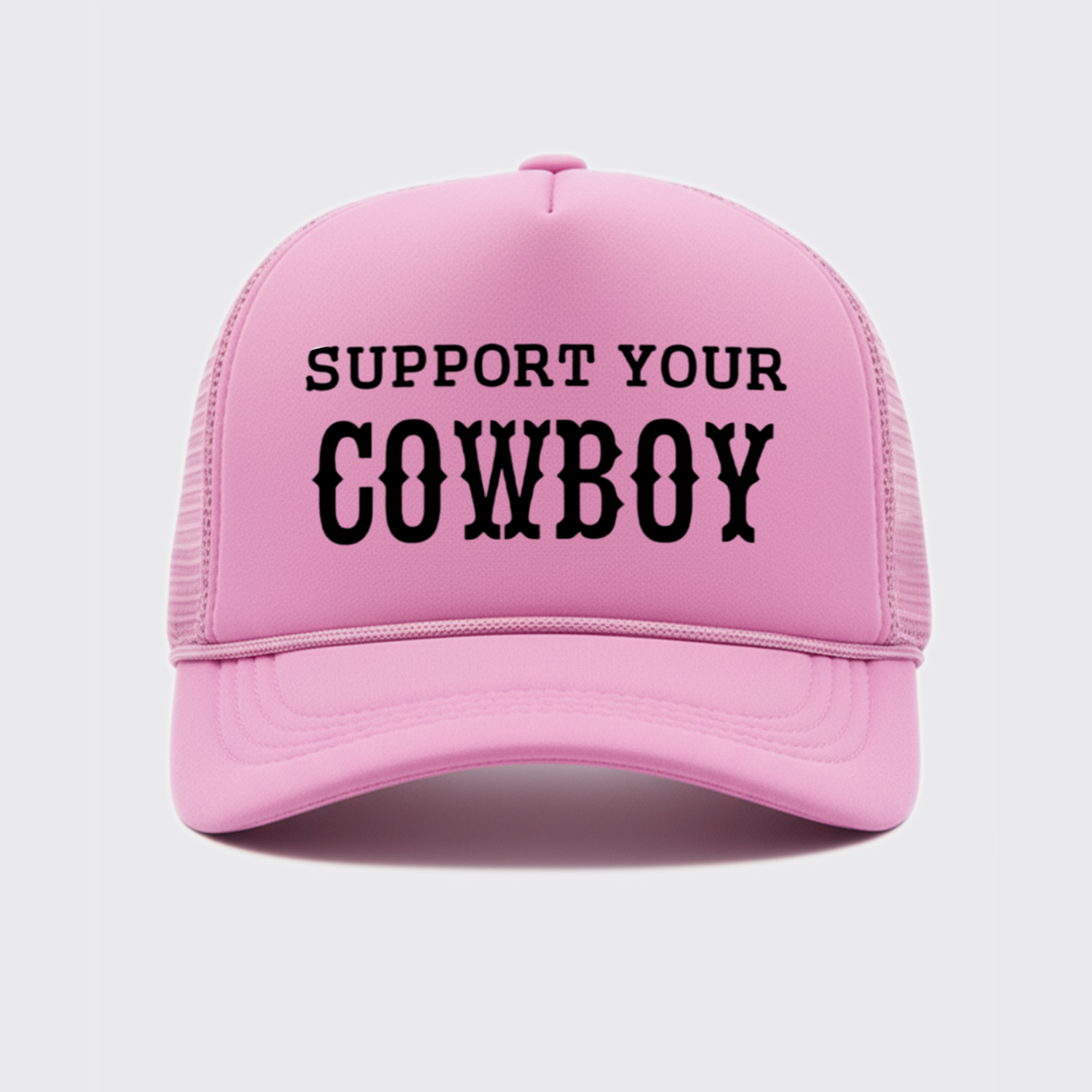 Support Your Cowboy Trucker Hat