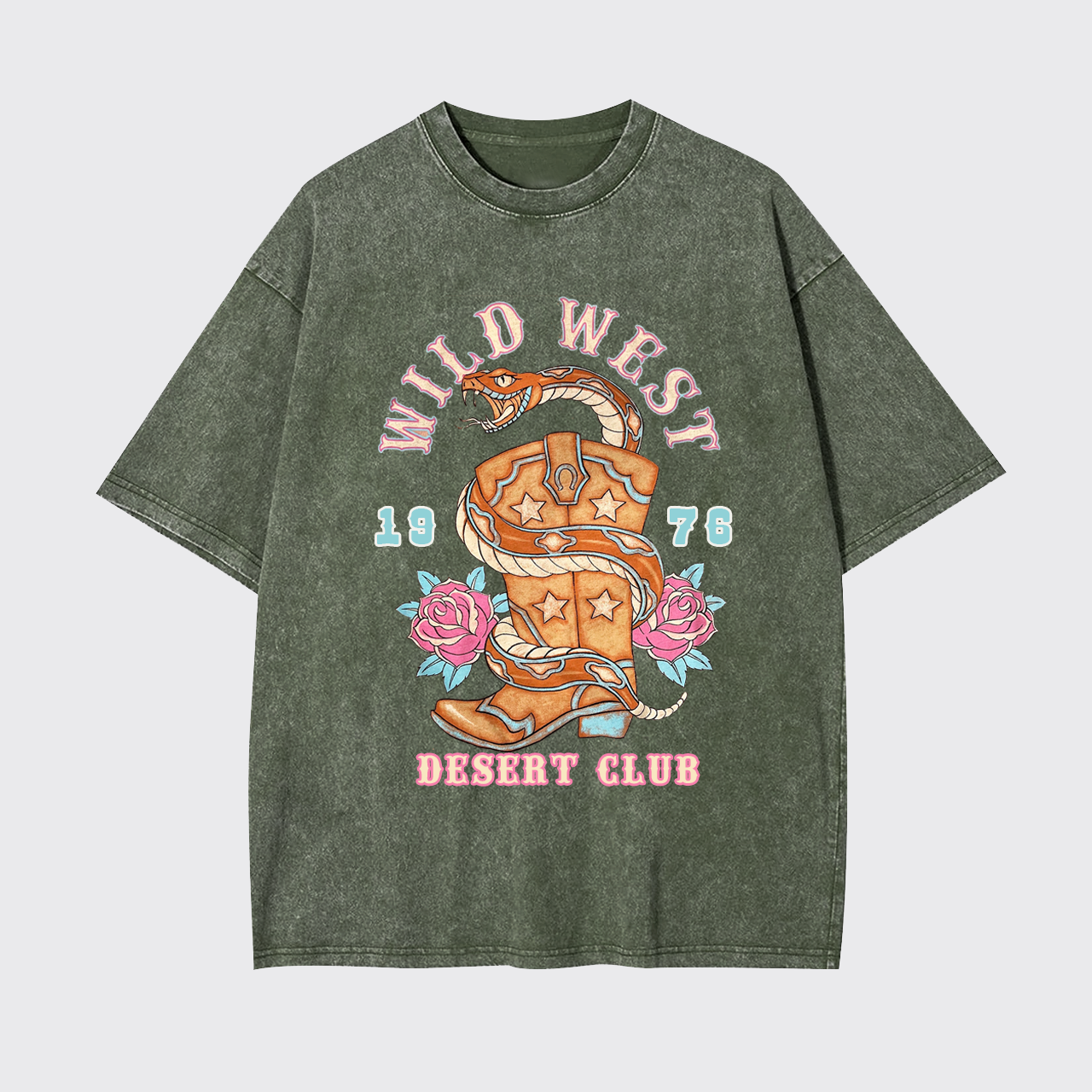 Wild West Desert Club Garment-dye Tees
