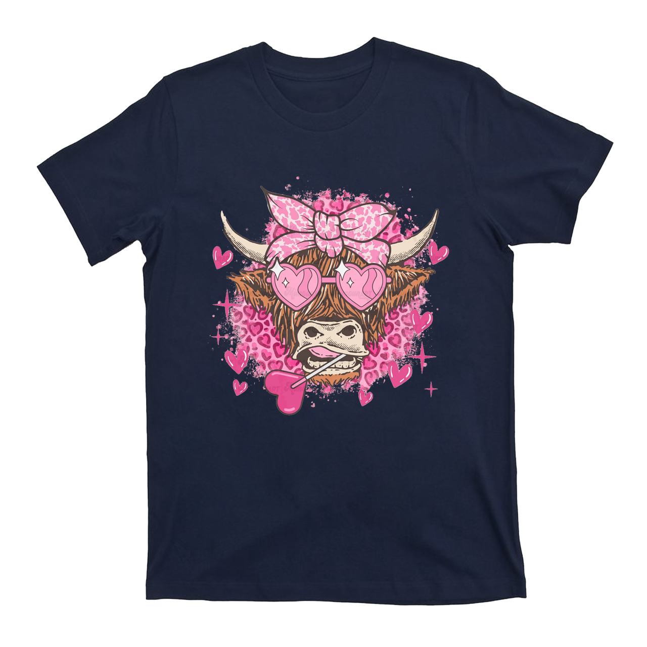 Heifer Eating a Lollipop Valentine T-Shirts