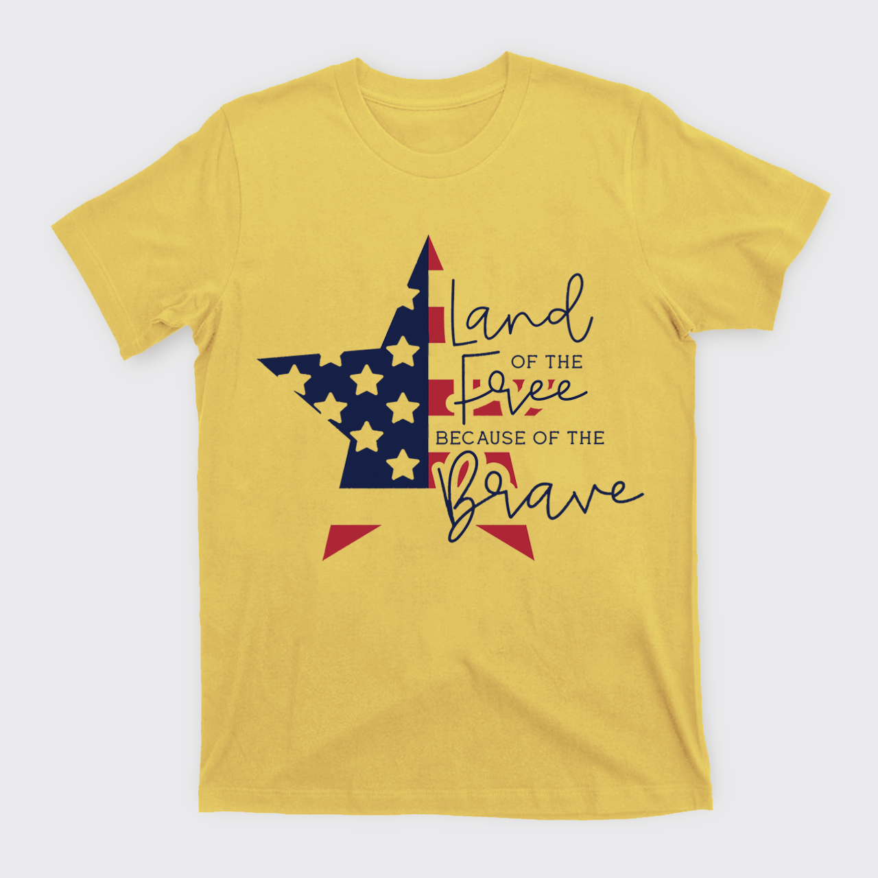 4th Of July-American Flag Star T-Shirts