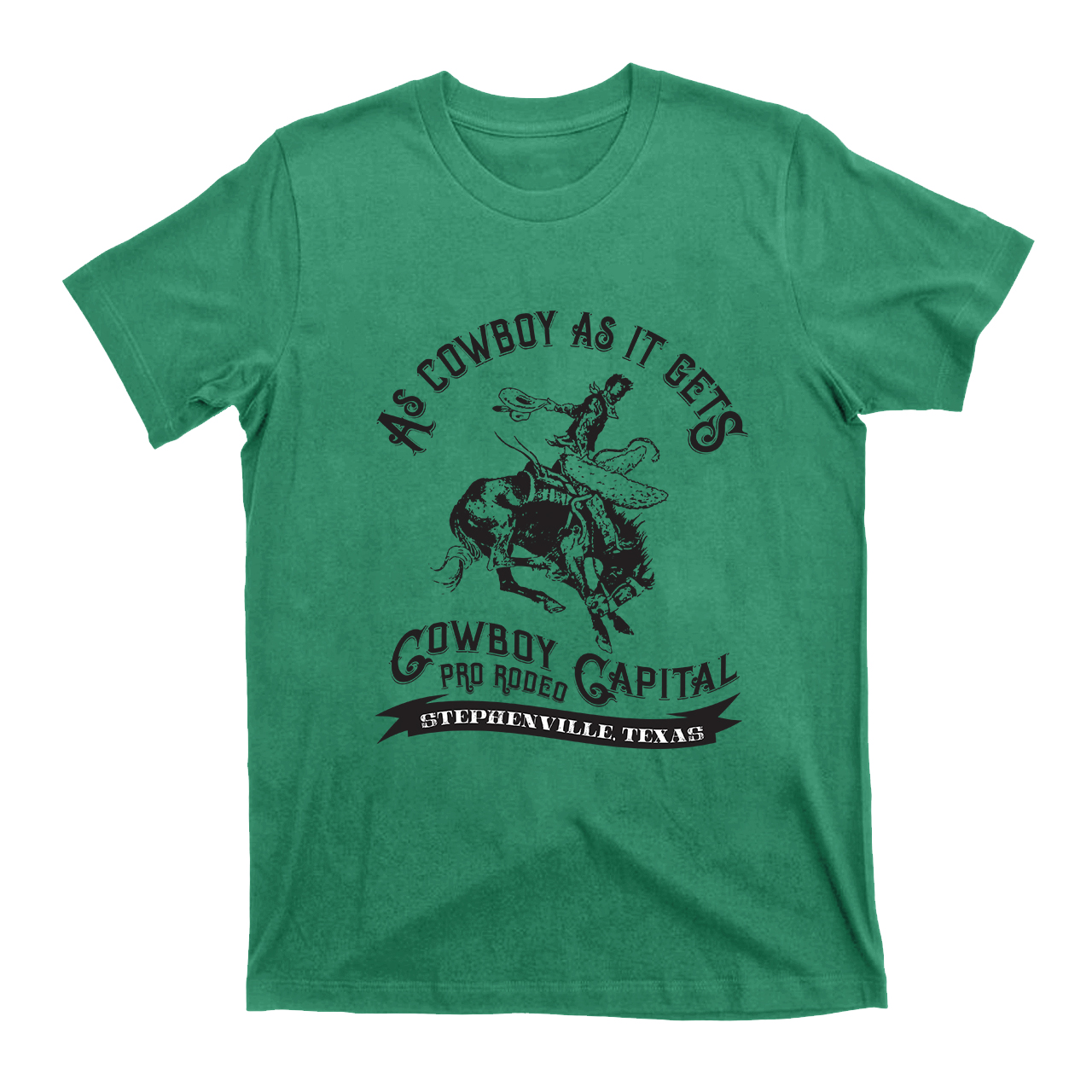 As Cowboy As It Gets Capital T-Shirts