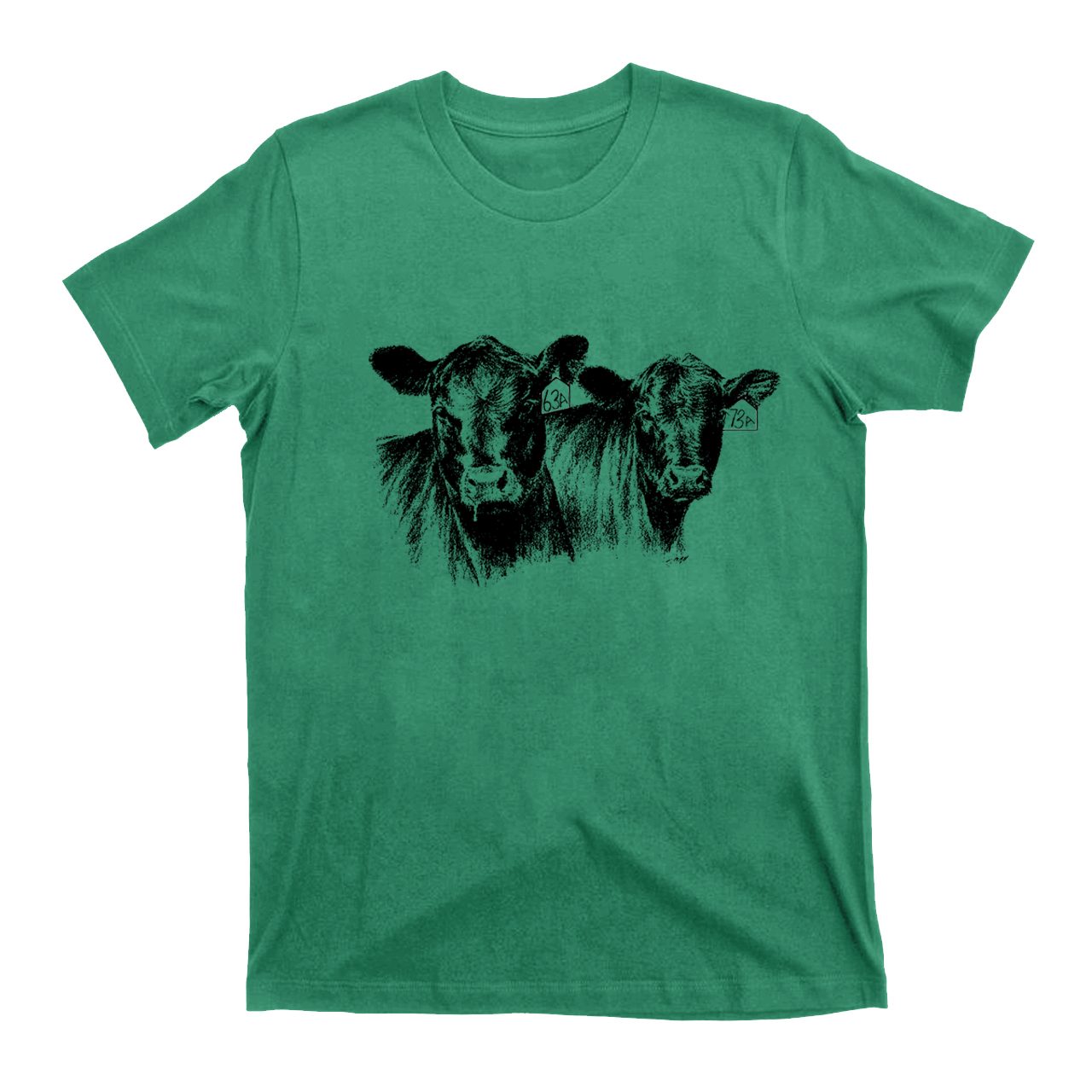 Two Cute Cows on the Farm T-Shirts