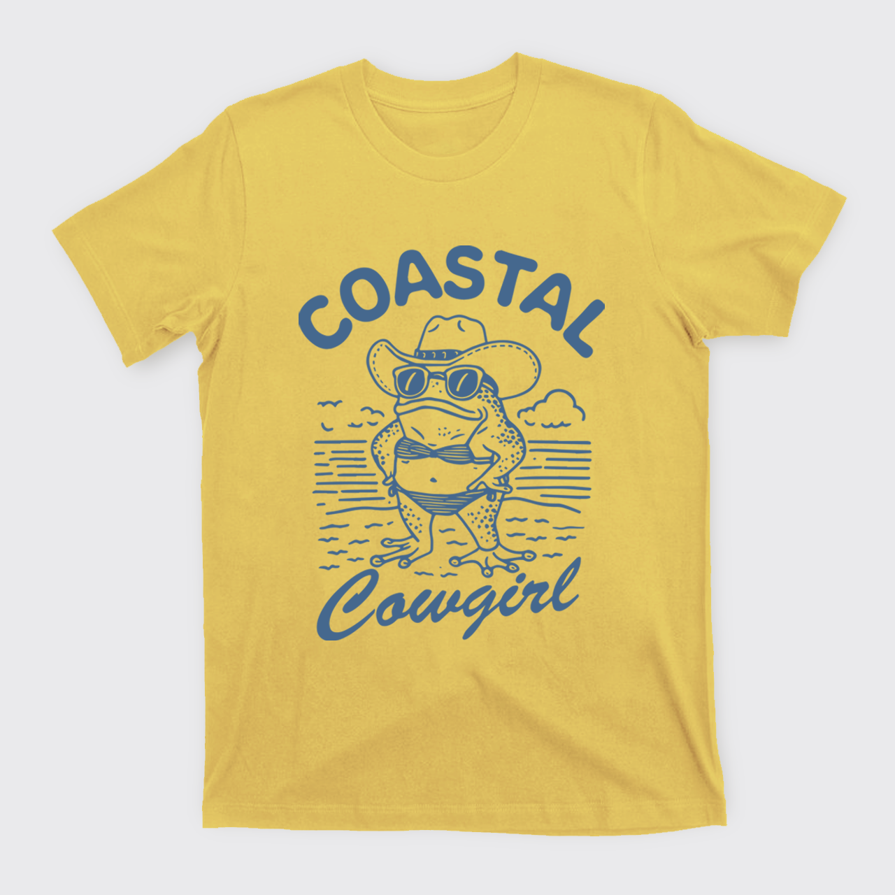Funny Frog-Coastal Cowgirl T-Shirts