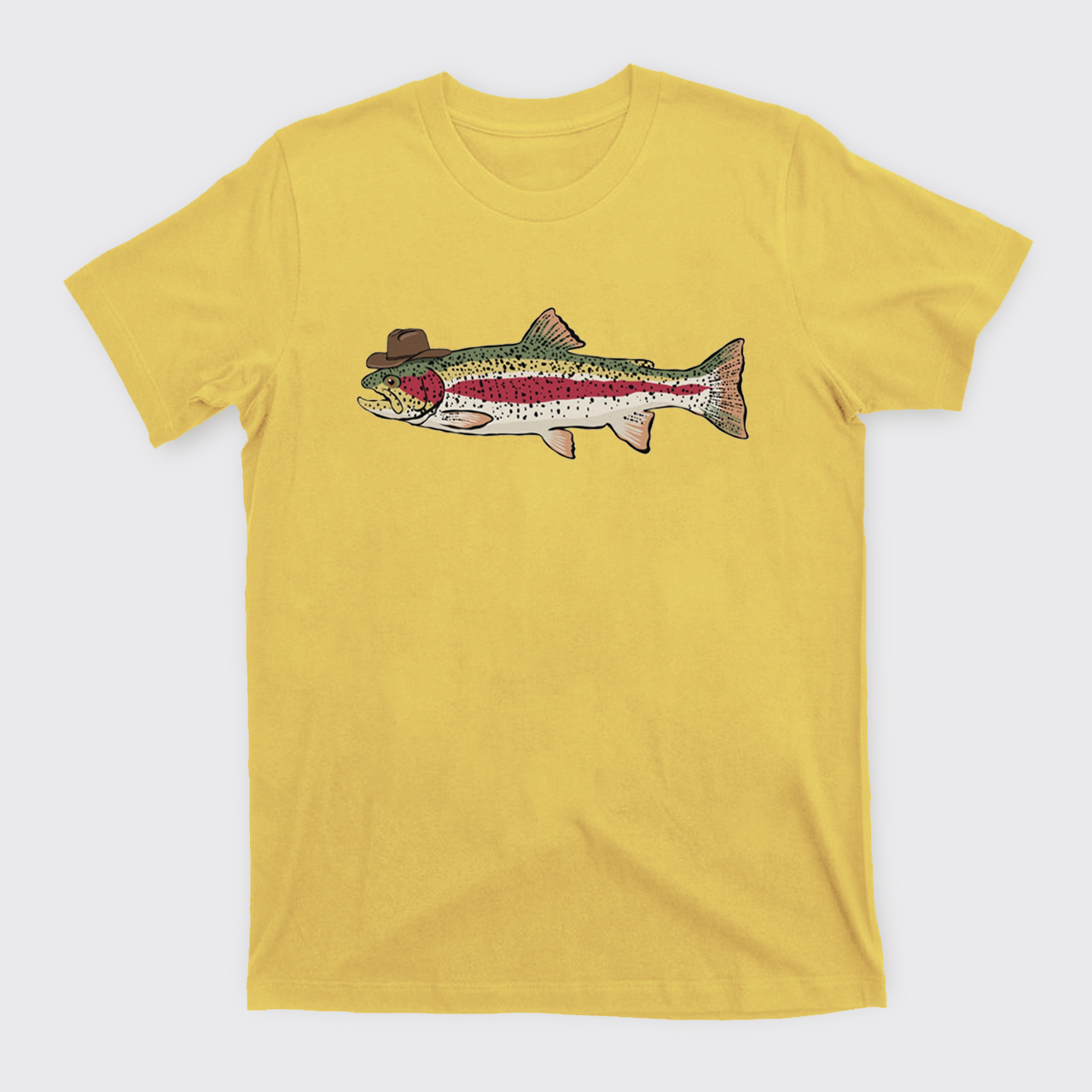 Cowboy Trout Western Fishing T-Shirts