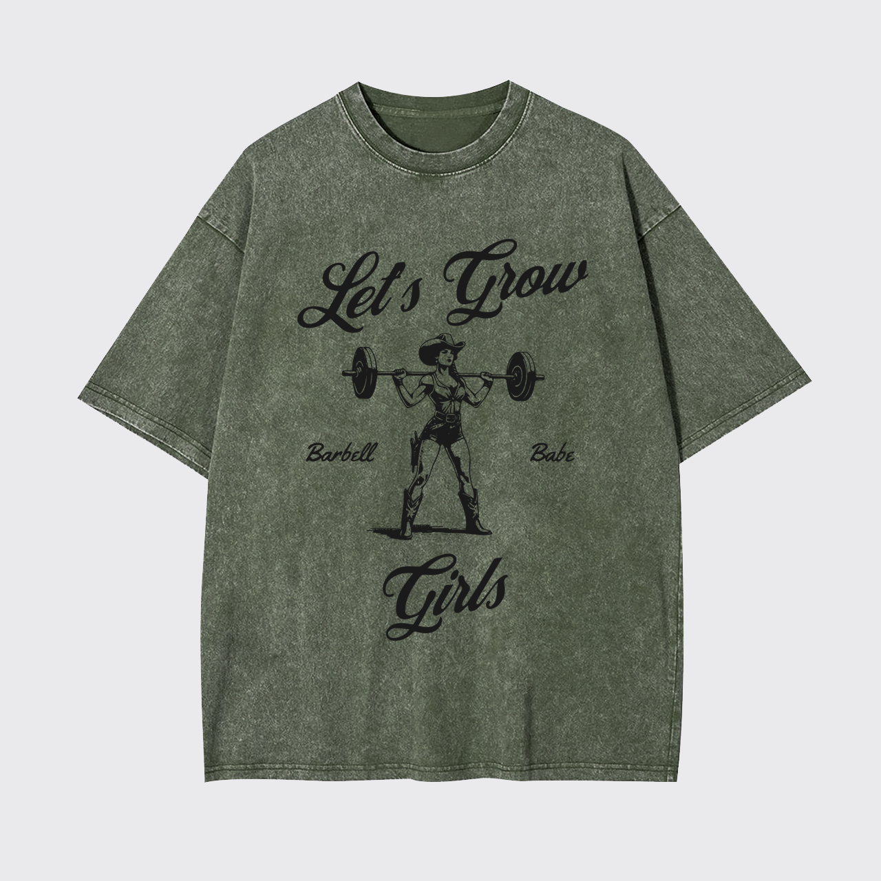 Let's Grow Cowgirls Garment-dye Tees
