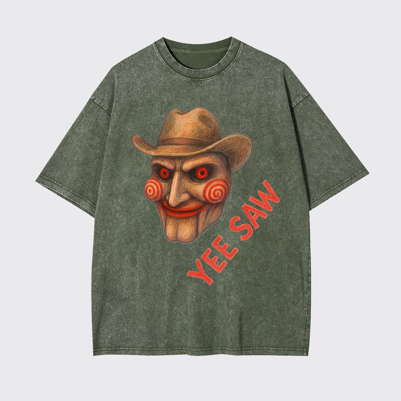 Halloween Cowgirl Movie Garment-dye Tees