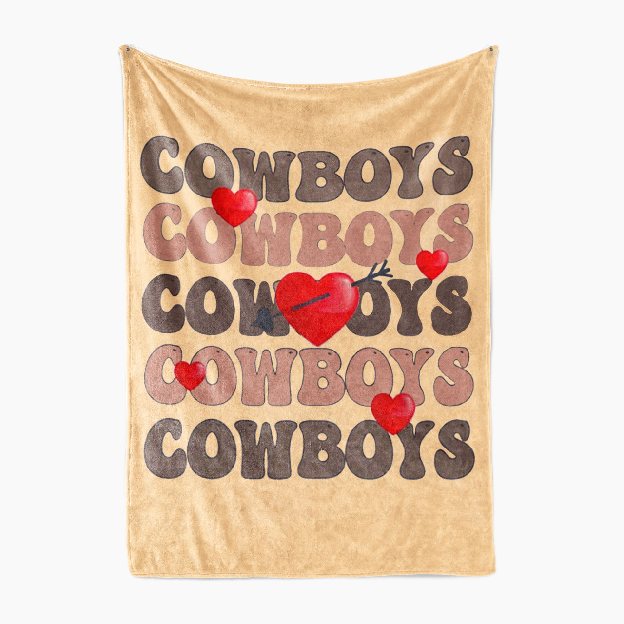 Cowboy Cowboy Can You Hear Me Blanket