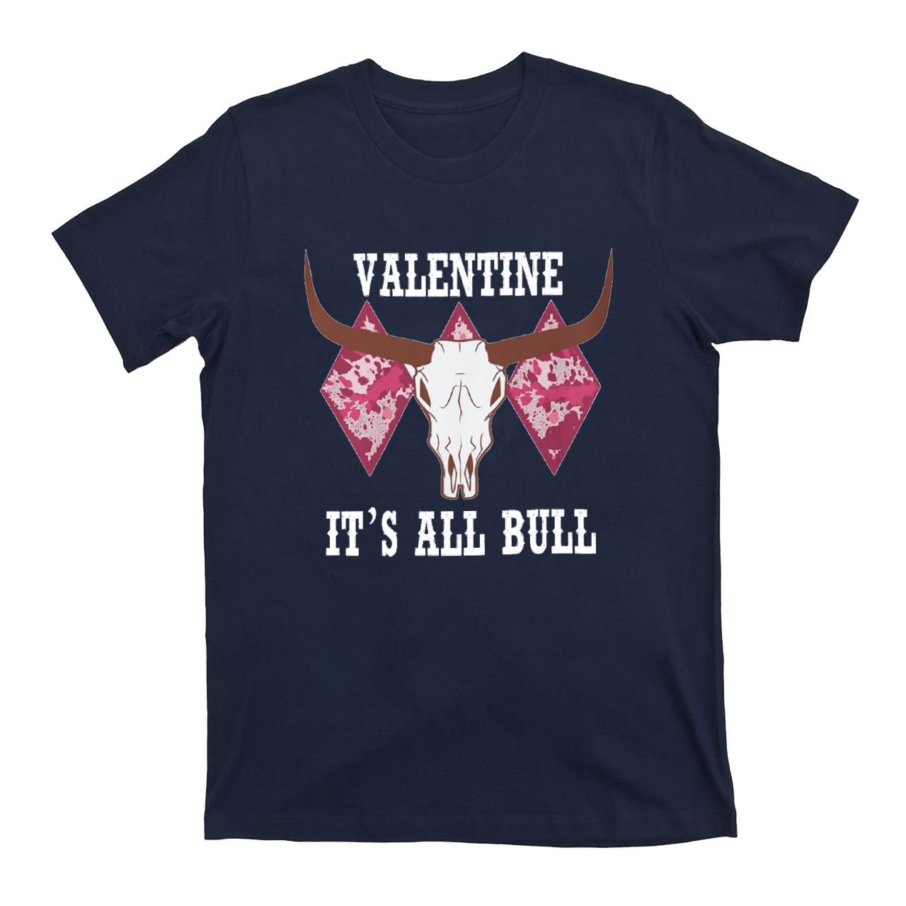Valentine It's All Bull Western T-Shirts