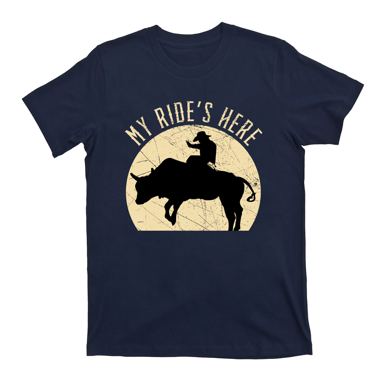 My Rides Here Cowboy T-Shirts