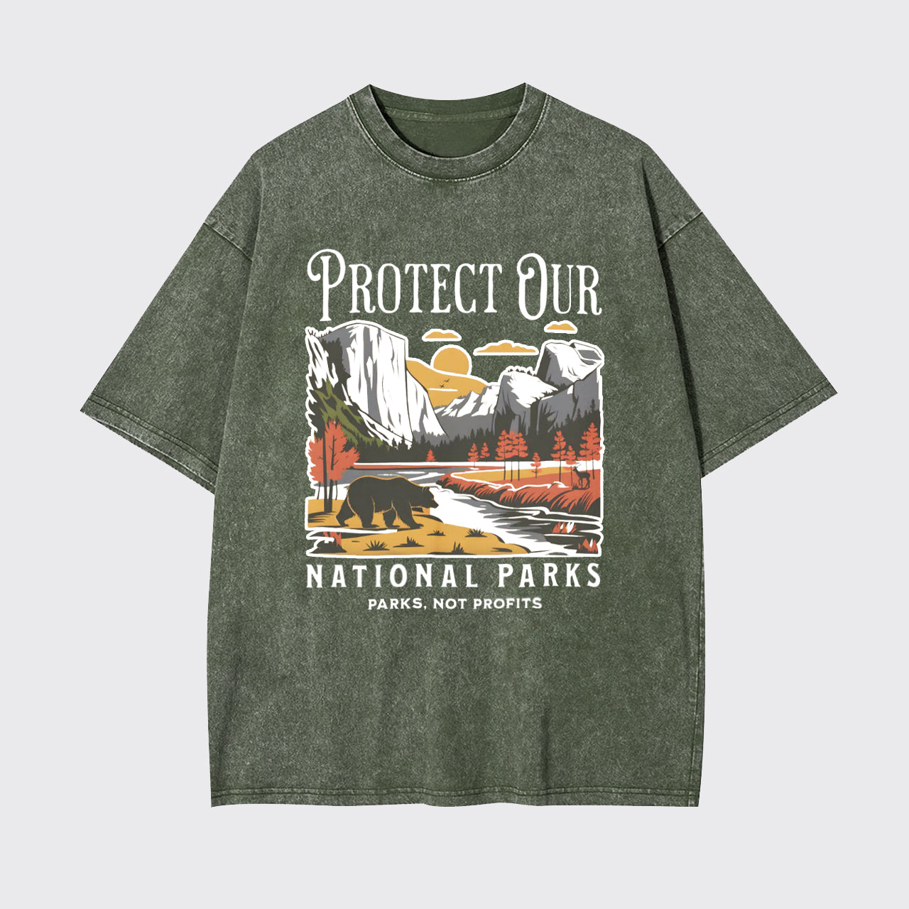 Protect Our National Parks Garment-dye Tees
