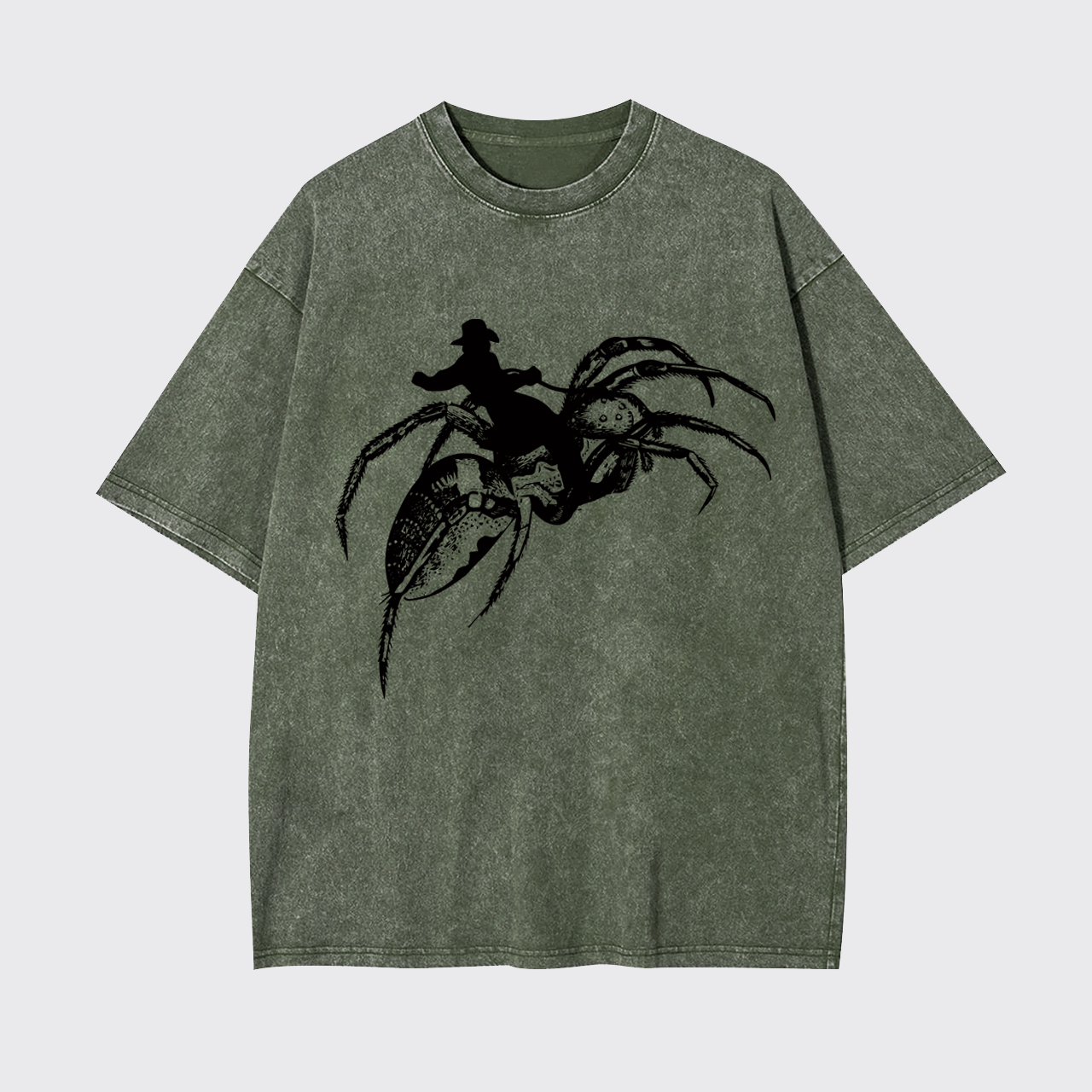 Spider Cowboy Garment-dye Tees