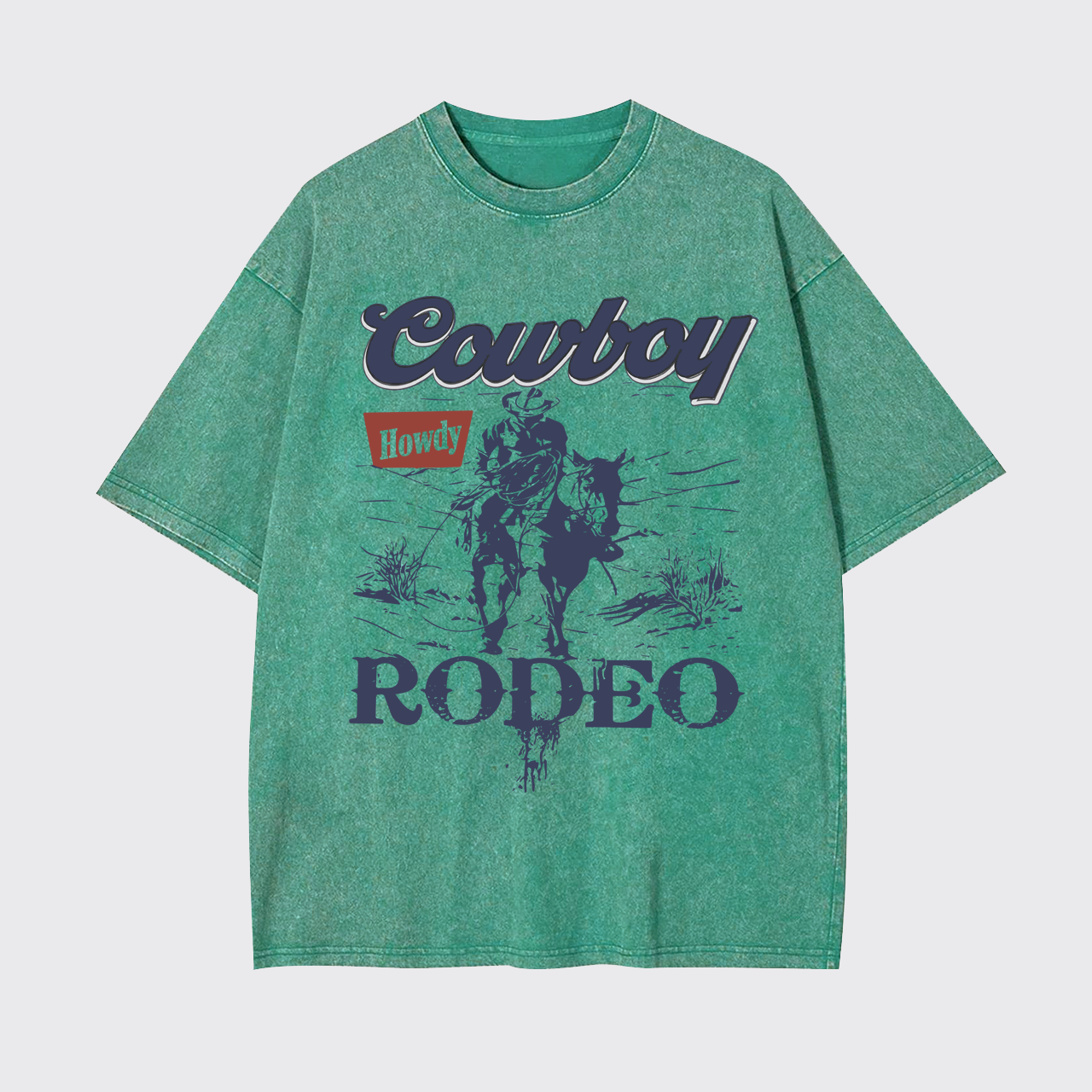 Wild West Cowboy Rodeo Garment-dye Tees