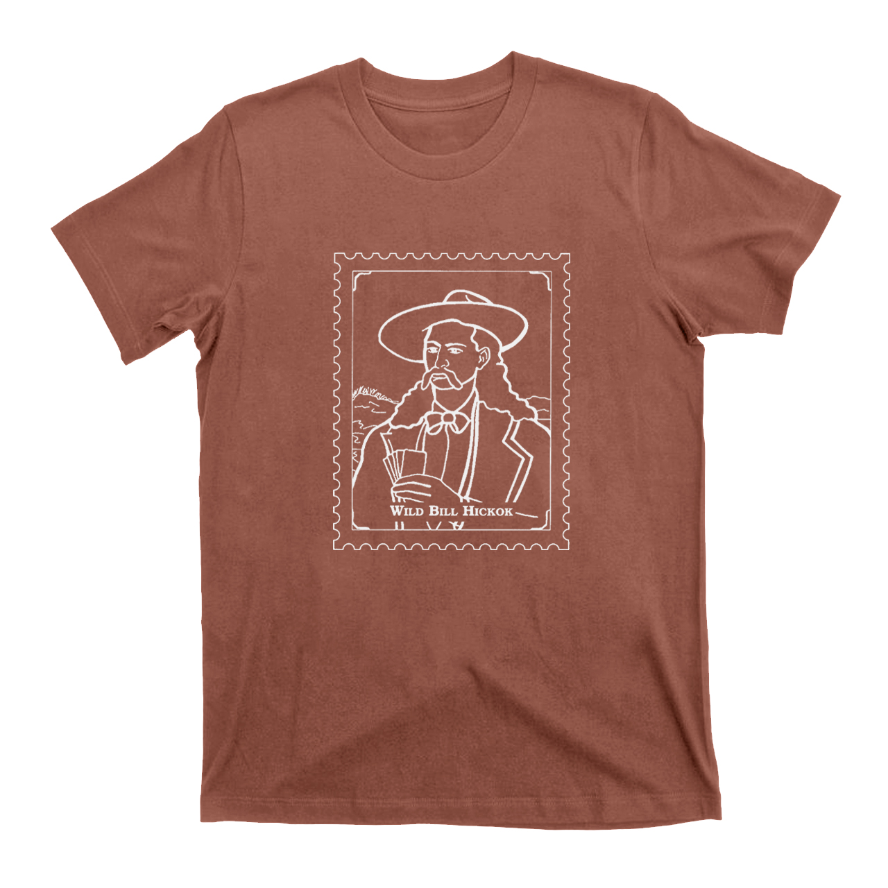 Legendary Cowboy Wild Bill Hickok T-Shirts