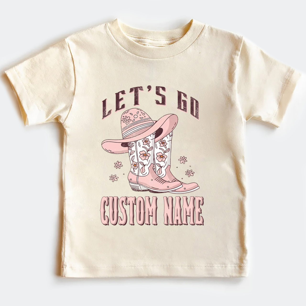 Personalized Let's Go Kids T-shirt