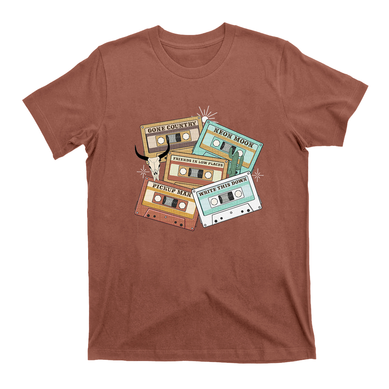 It's All Country Music that Cowboys Love T-Shirts