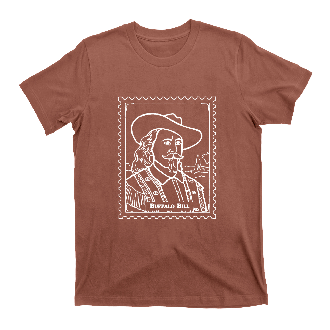 Buffalo Bill Stamp T-Shirts