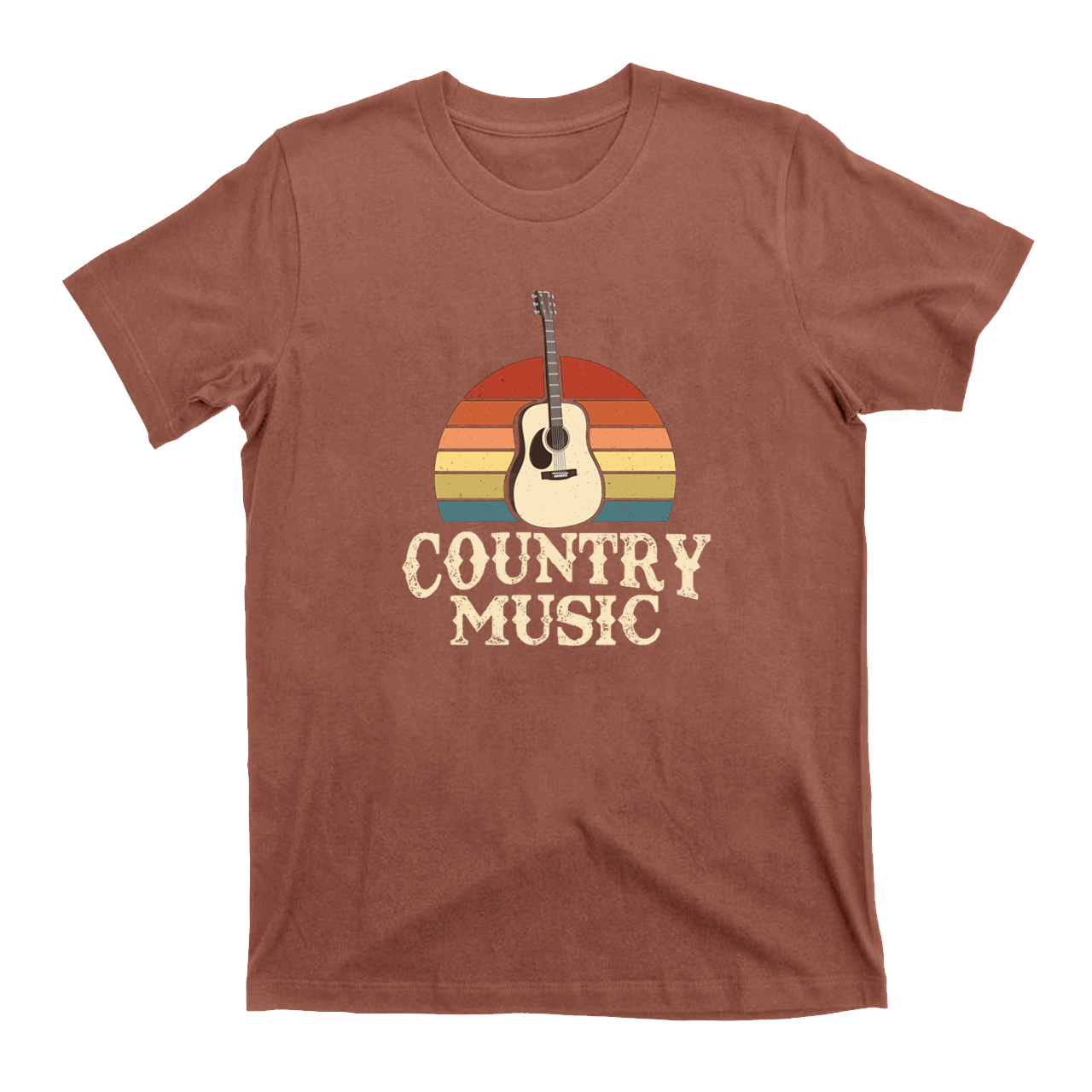 Desert Sunset Country Music T-Shirts