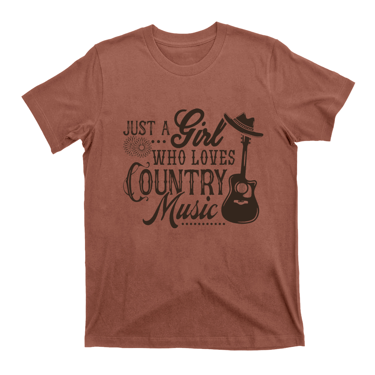 Just a Girl Who Loves Country Music T-Shirts