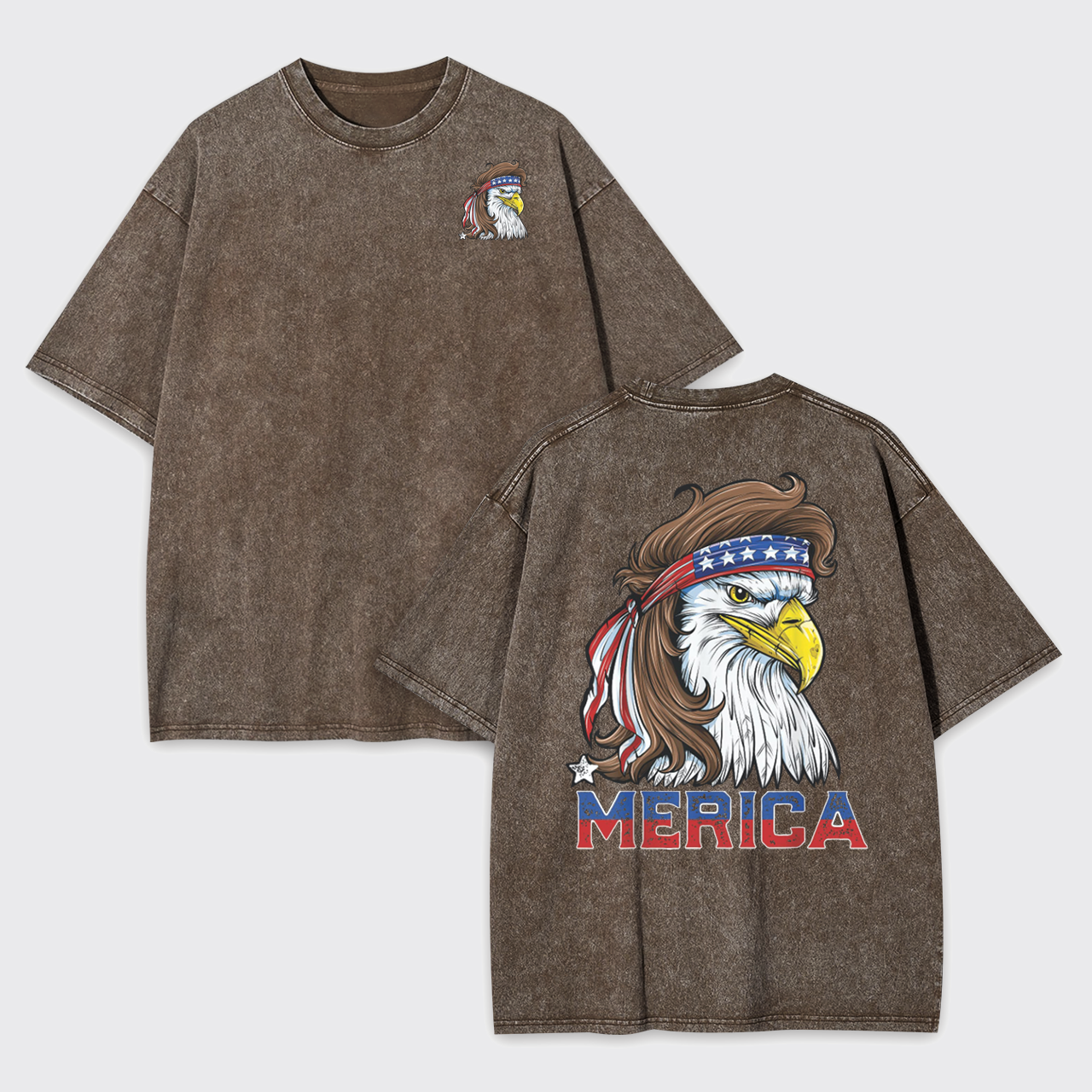 Patriotic-4th Of July Garment-dye Tees