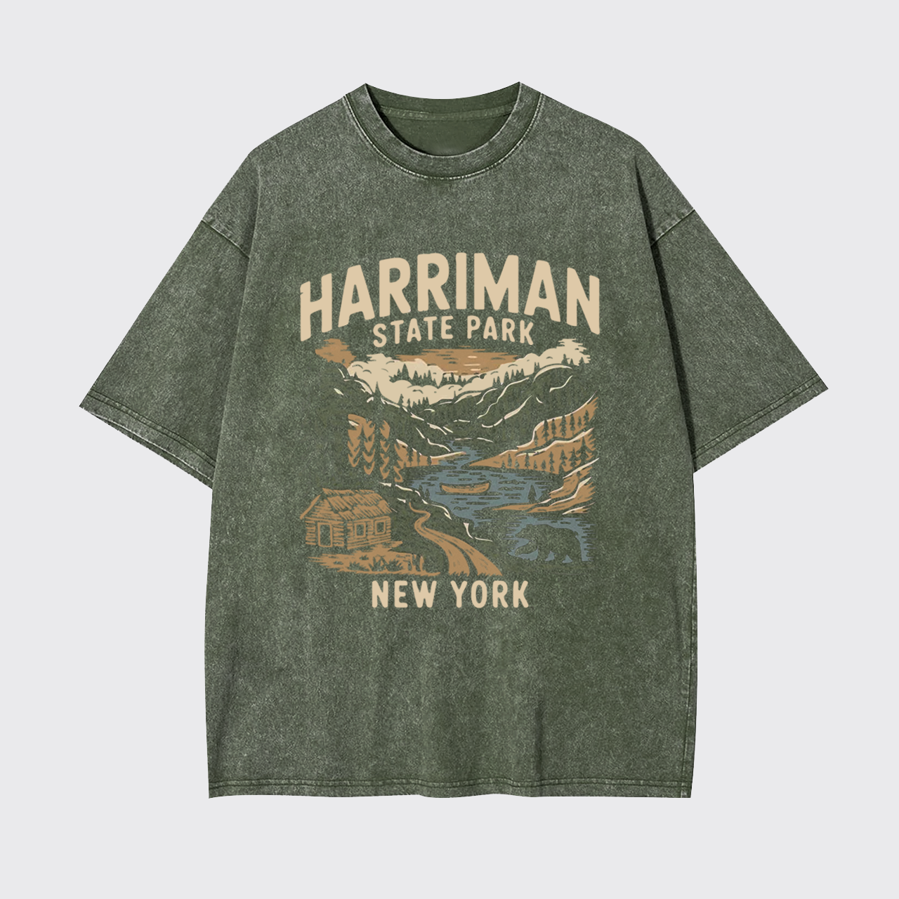 New York Hiking Garment-dye Tees