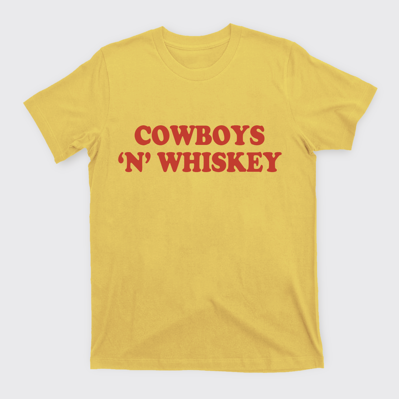 Cowboys And Whiskey T-Shirts