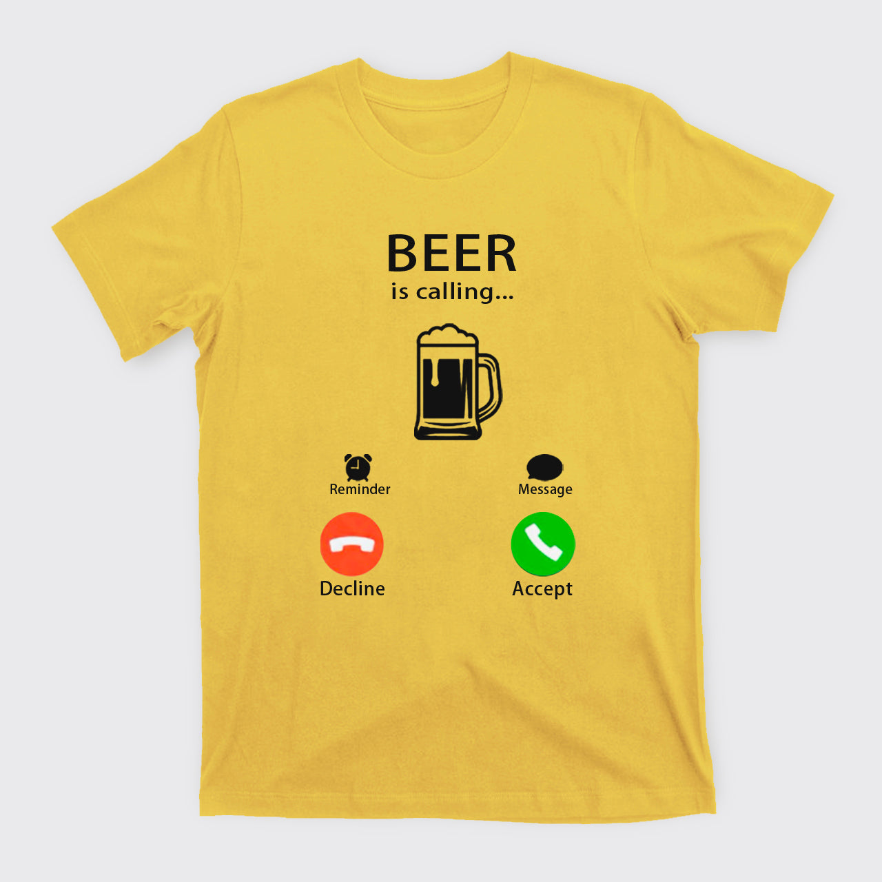 Custom Beer Is Calling T-Shirts
