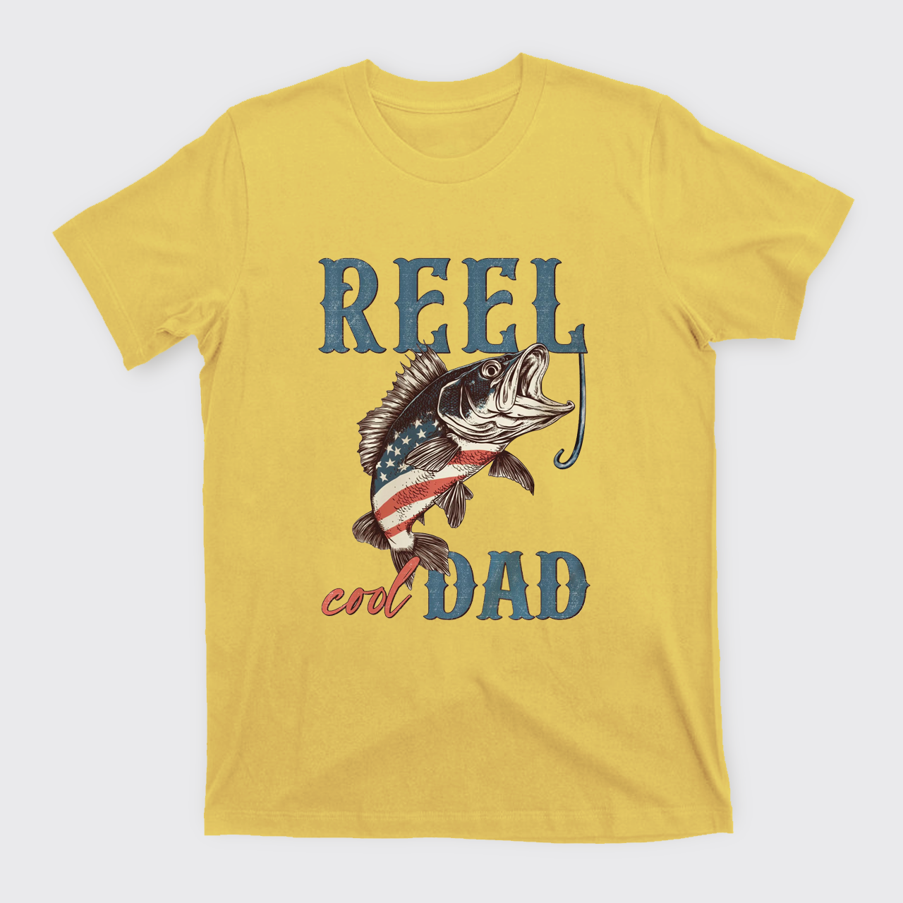 Reel Cool Dad-4th Of July T-Shirts
