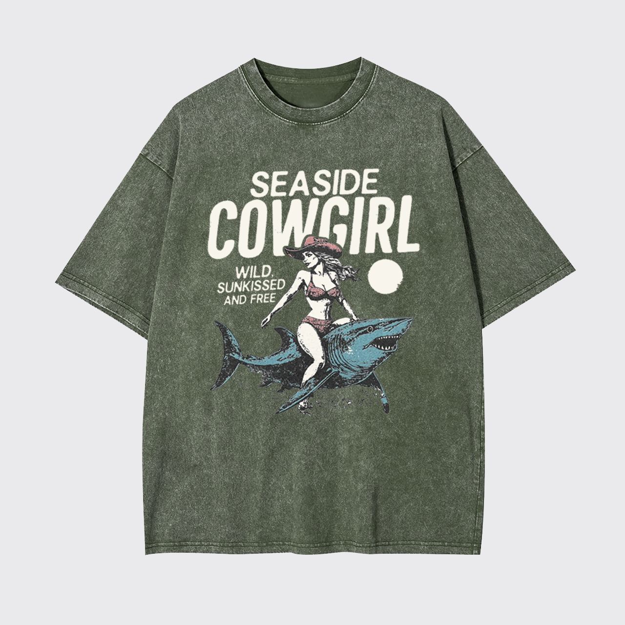 Seaside Cowgirl Garment-dye Tees