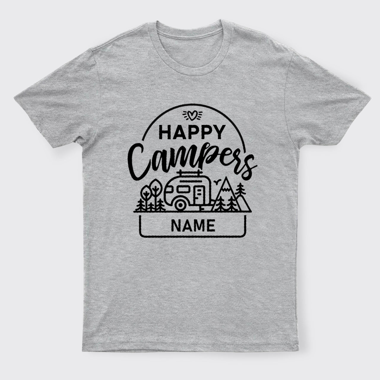 Personalized Happy Camper T-Shirts