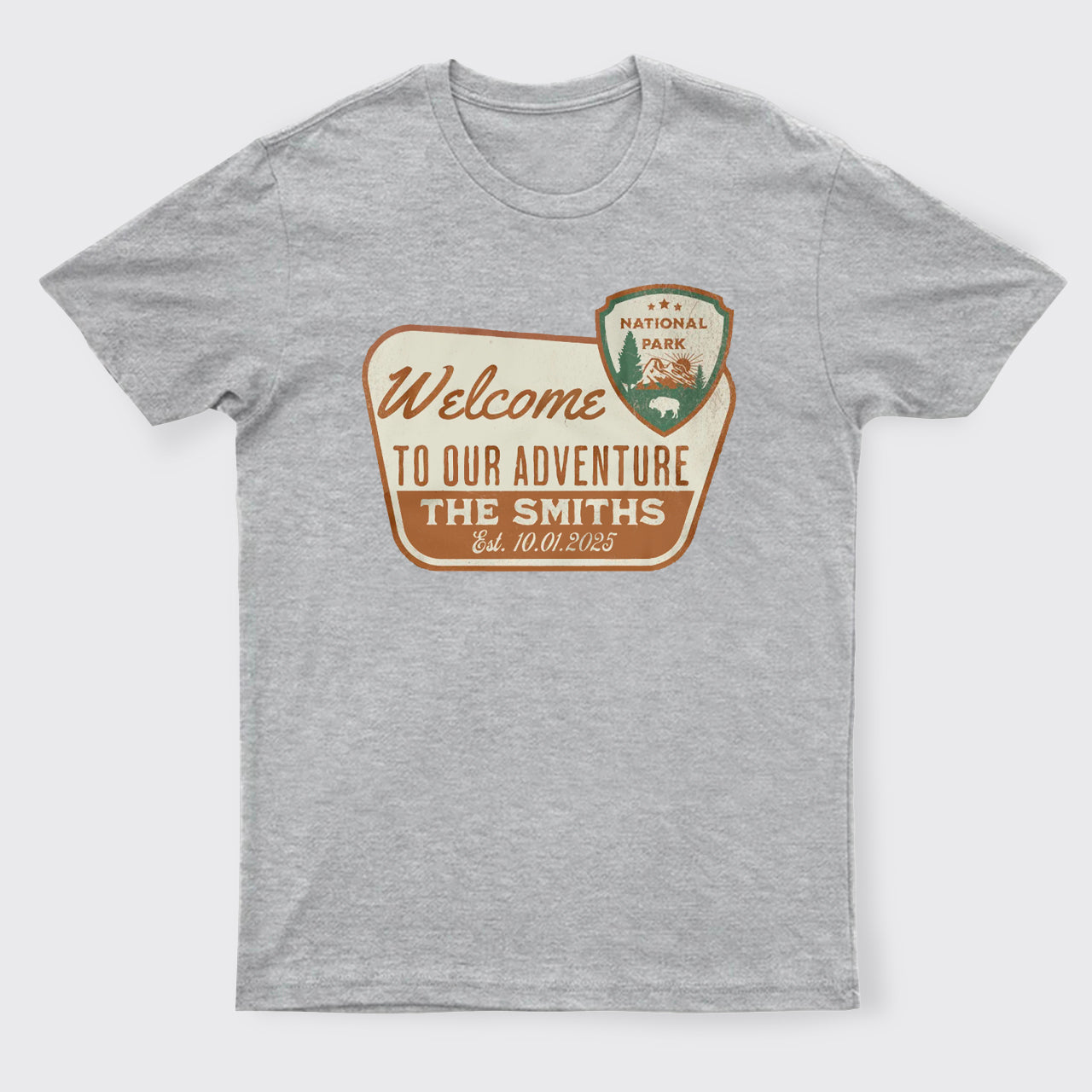 Personalized National Park Sign T-Shirts
