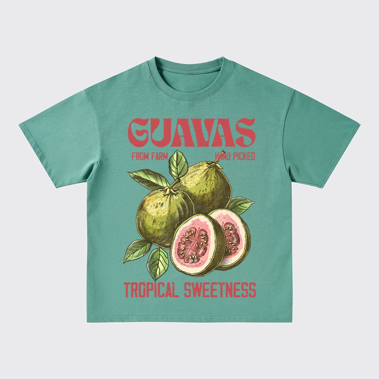 Guavas Tropical Sweetness Oversize T-Shirts