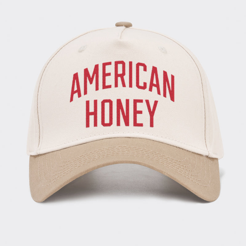 American Honey Embroidered Baseball Cap