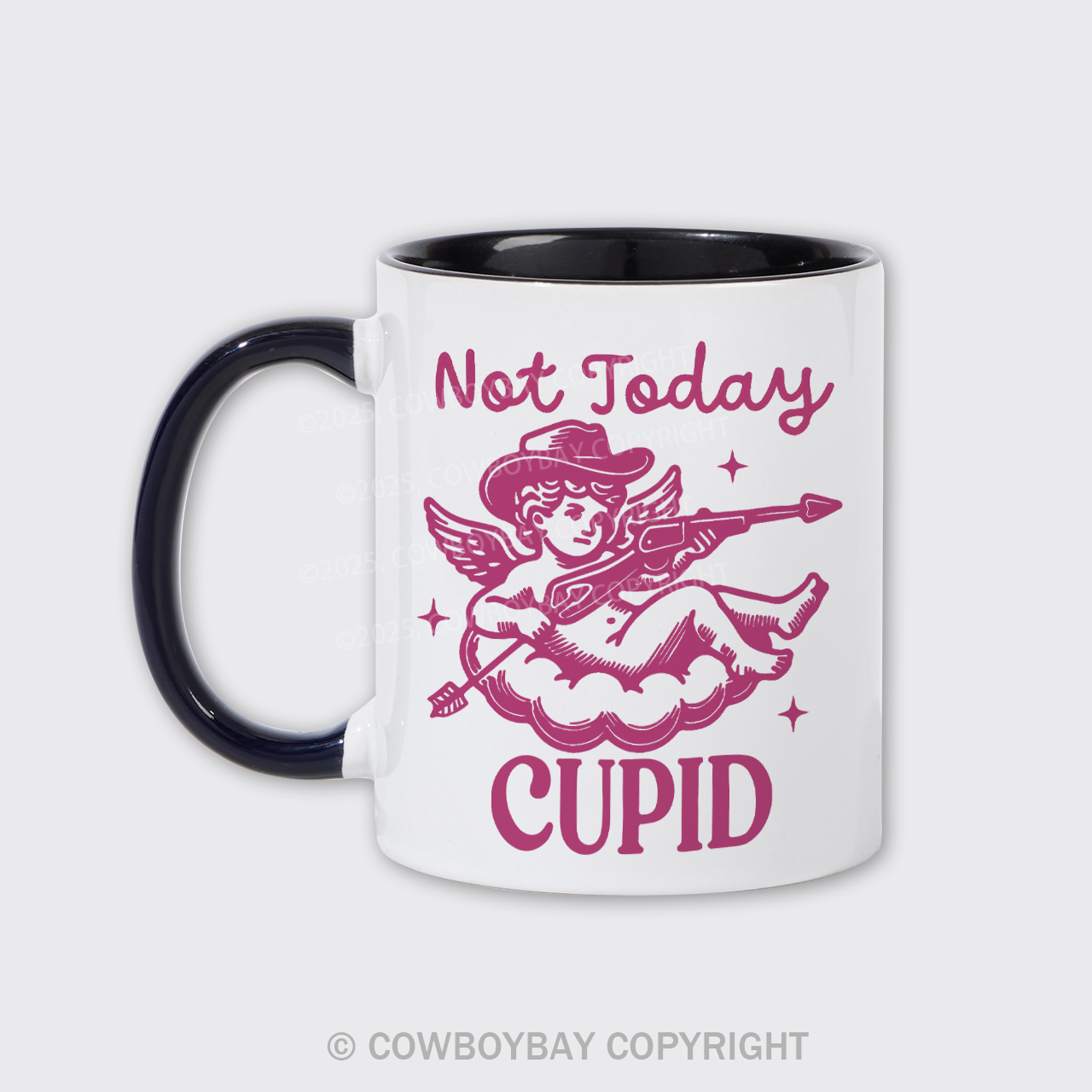 Not Today Cupid Mug