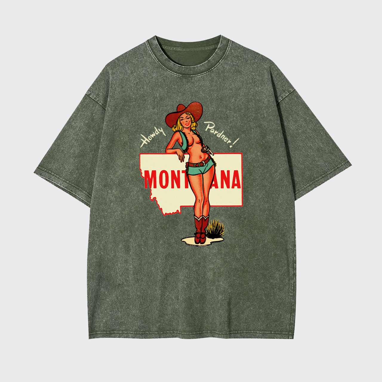 Vintage Cowgirl Garment-dye Tees