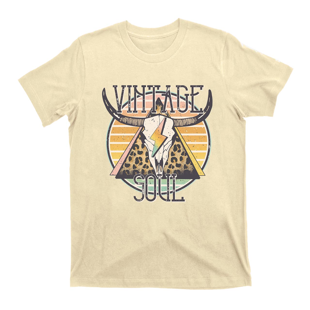 Vintage Soul Longhorn Cowboy T-Shirts