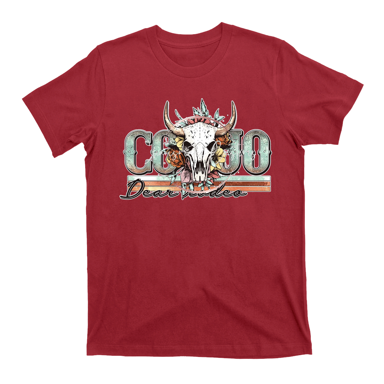 Western Boho Dear Rodeo T-Shirts