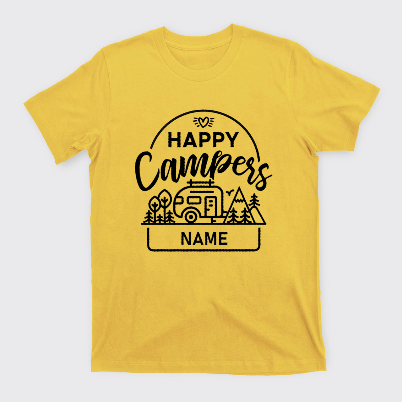 Personalized Happy Camper T-Shirts