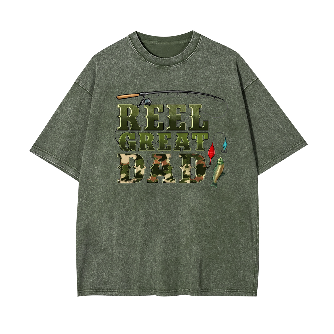Western Reel Great Dad Garment-dye Tees