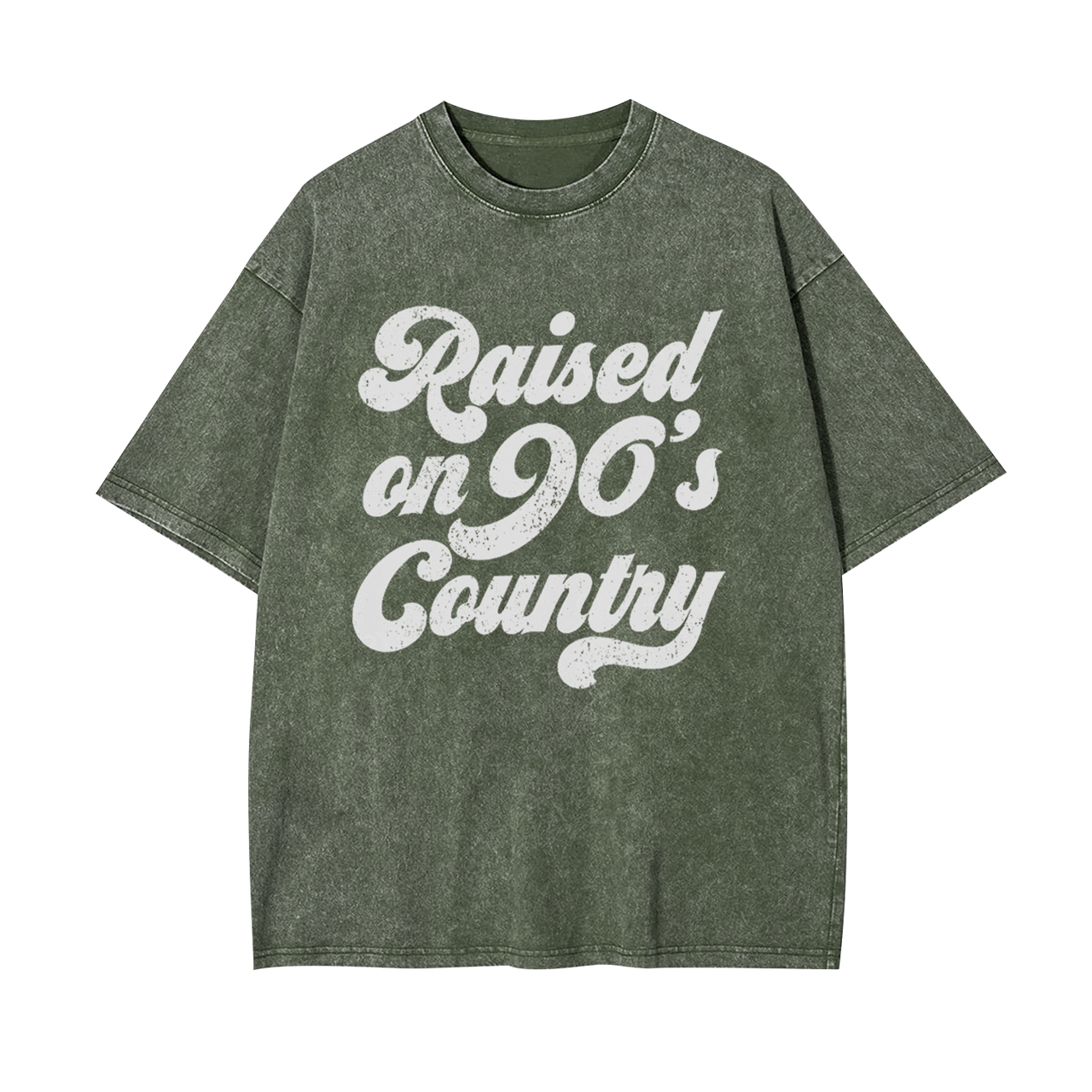 Raised on 90s Country Garment-dye Tees