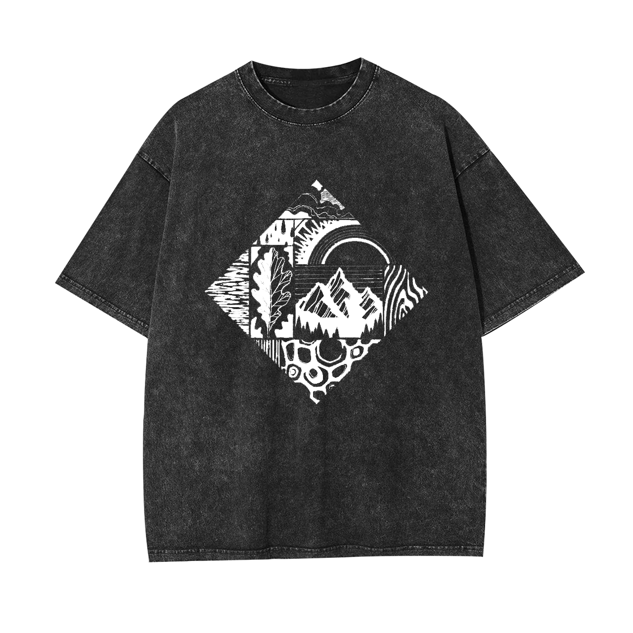 Mysterious Four Corners Garment-dye Tees
